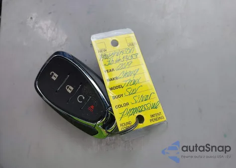 2019 Chevrolet Trax Lt z USA, uszkodzony, nr VIN KL7CJPSB4KB751656